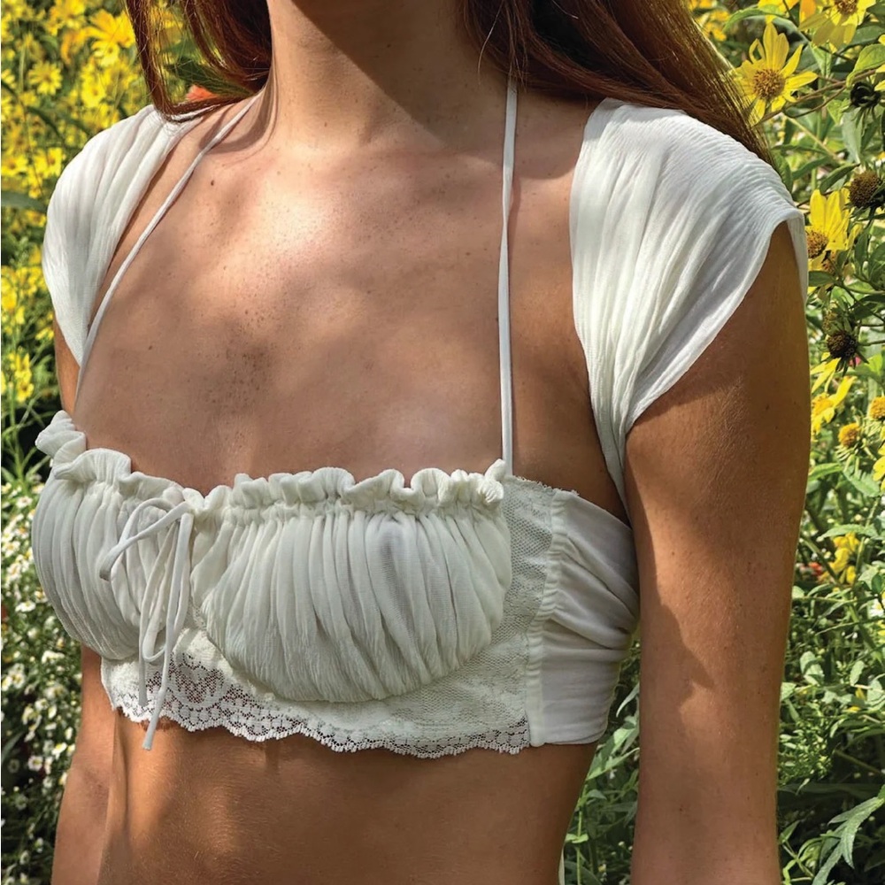 Fait Par Foutch Antoinette Bra in Ivory